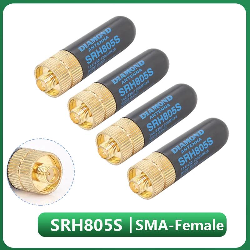 SRH805S ׳ ̵ SMA- ̾Ƹ 805 ª    UHF VHF, UV-K5 UV K6 DM-1701 UV-21 UV18 ŰŰ